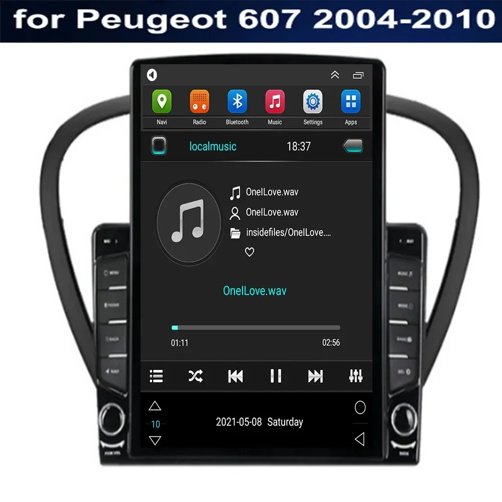 شاشة تسلا أندرويد 14 لبيجو 607 04 -10 اللاسلكية أندرويد السيارات سيارة مشغل وسائط متعددة لا 2din DVD نظام تحديد المواقع والملاحة مرآة الارتباط #6