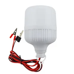 Luz de emergencia con abrazadera para luz nocturna, Bombilla Led portátil para pesca, Camping, iluminación exterior, mercado nocturno, 1 ud.