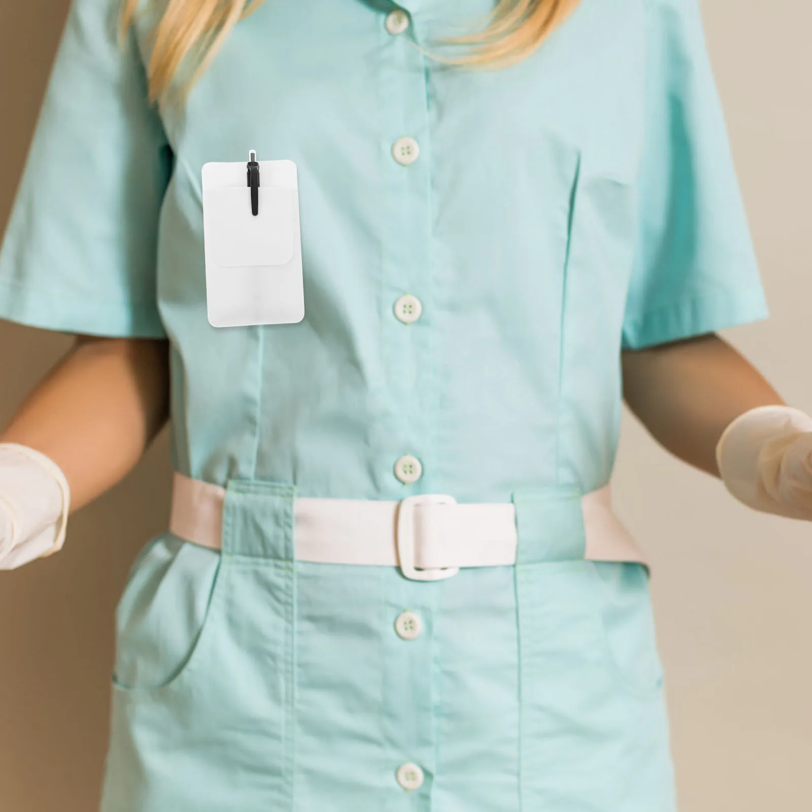 

10Pcs PVC Pen Pouch for Nurses Doctors Shirt Pocket Organizer Protector Pens Pencils Cards Badge Easy Carry Compact