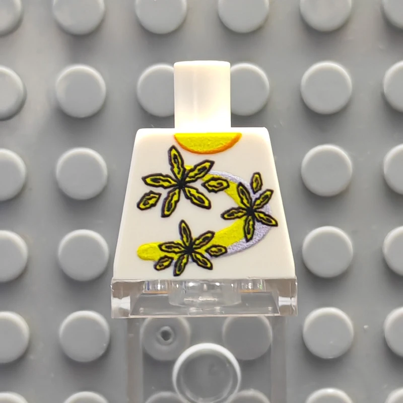 Kury Toys DIY MOC for 973 Set 4#  1PCS Upper Body Printed Building block parts