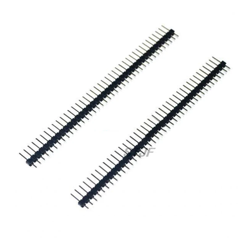 10pcs 40 Pin 1x40 Single Row Male 2.54 Breakable Pin Header Connector Strip for