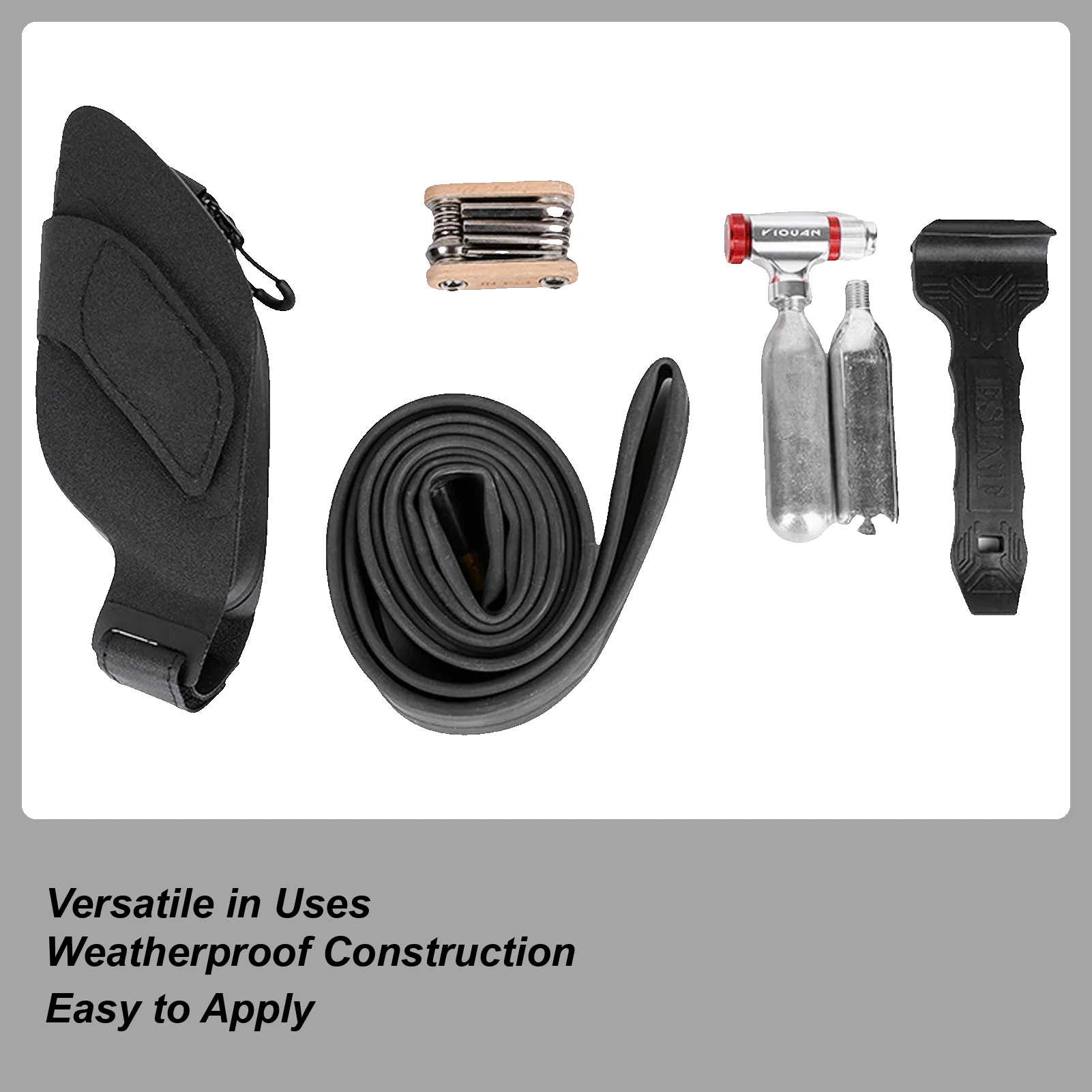 

0.25L Bicycle Saddle Bag Waterproof Cycling Tail Bag Portable Mountain Road Rear Pack Under Seat Bag For Commuting Travel Hiking