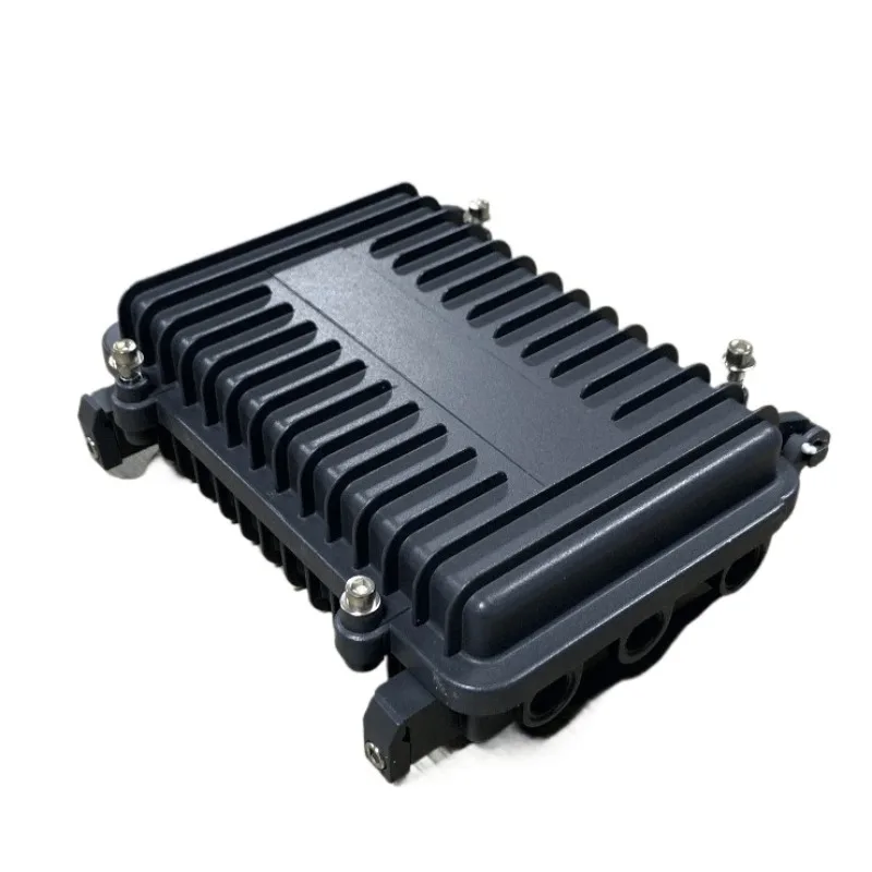 210*130*60mm AP Bridge Die-Cast Aluminum Amplifier Enclosure Metal Waterproof Case CATV Black