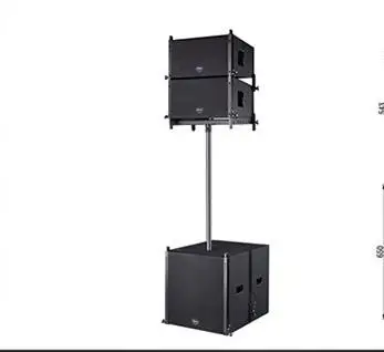 

High Quality Active Line Array System Powered Loudspeaker