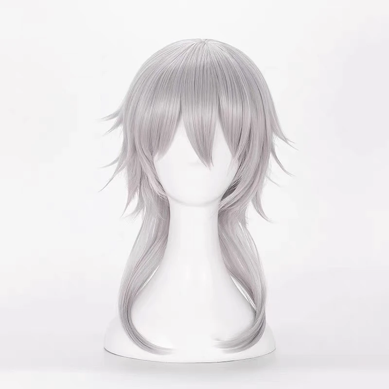 

Touken Ranbu Online Tsurumaru Kuninaga Wig Cosplay Anime PSYCHO PASS Makishima Shougo Heat Resistant Hair Wigs + Wig Cap