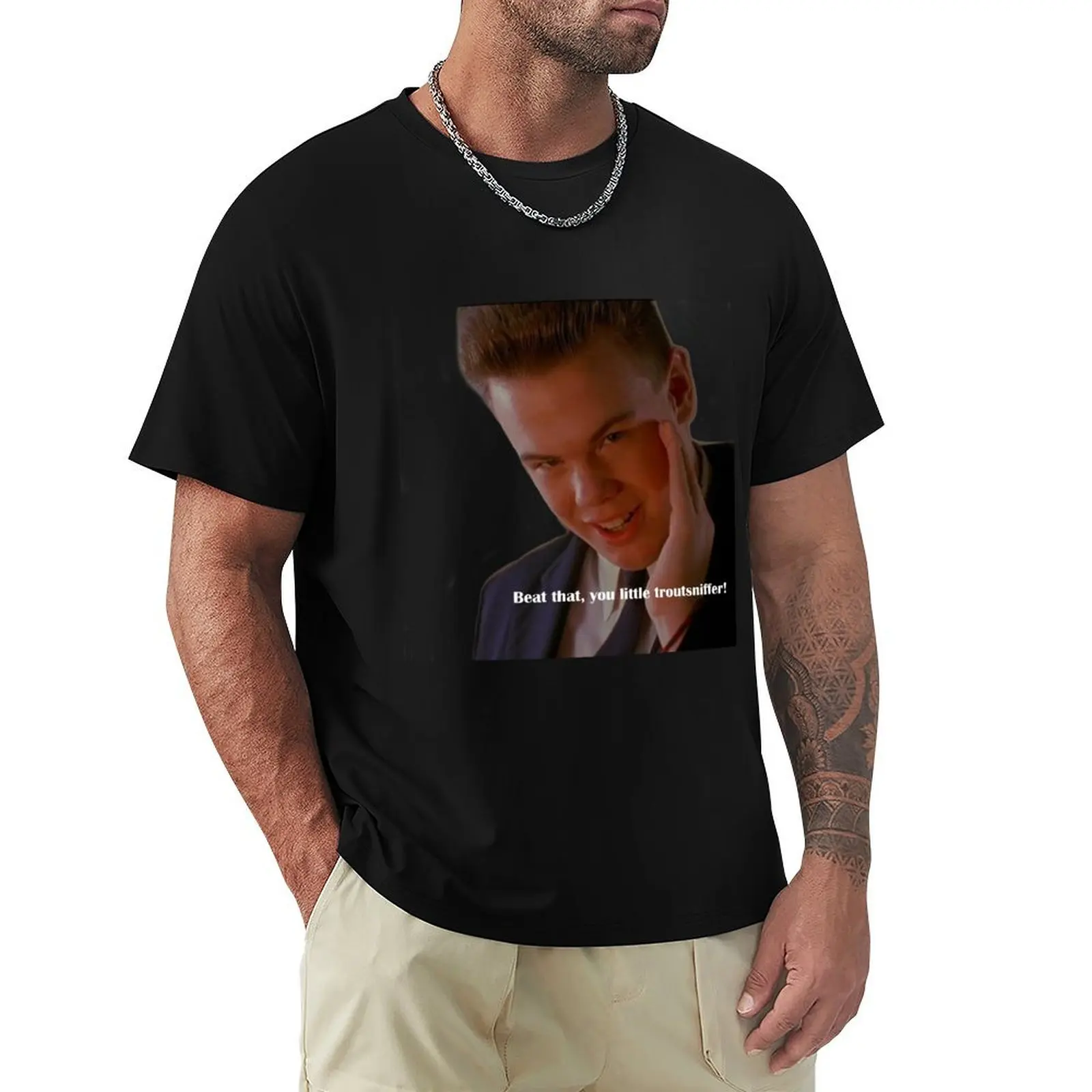 

Beat that you little troutsniffer T-Shirt Basic Daily Outfit Short Sleeve Tee