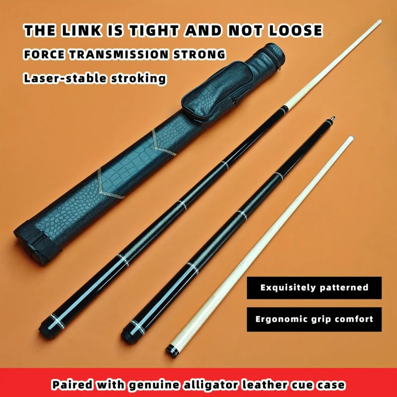 

1 billiard club set with 13mm rainbow head, 1/2 split joint, and ergonomic grip - length 57.87 inches, weight 20 ounces