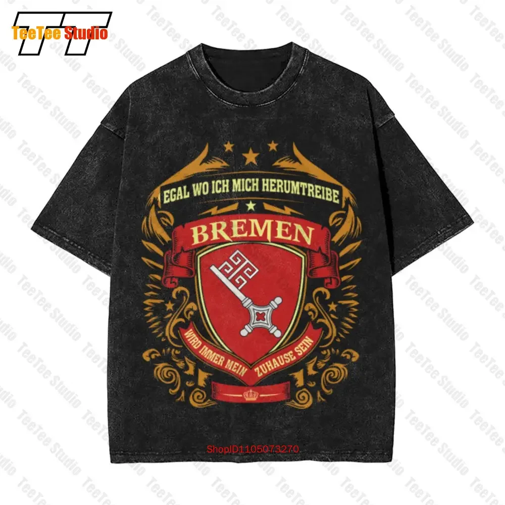 Egal Wo Ich Mich Herumtreibe Bremen Wird Immer Mein Zuhause Sein Plus Size Essential T-Shirt CMUK