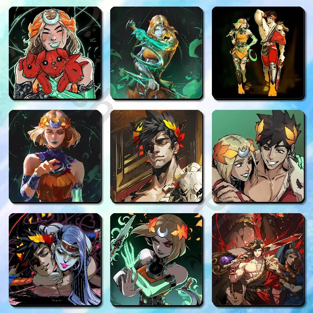 

Z-Zagreus M-Melinoe Hades Fridge Freezer Refrigerator Magnets Metal Cabinet Magnetic Sticker Cover Home