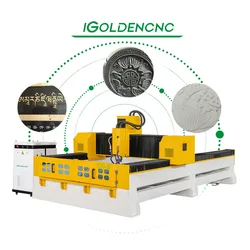 Marble Granite Stone Cnc Router 1325 3d Stone Carving and Sculpture Machine