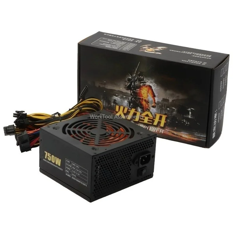 Brand new rated ATX-500W 550W 600W 650W 700W PC computer chassis desktop graphics card power supply