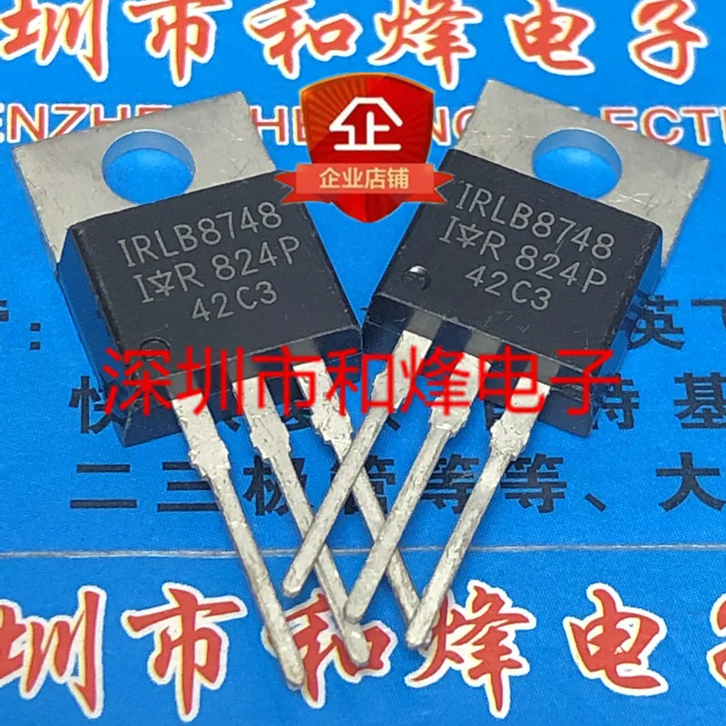 

Original 6PCS/lot IRLB8748 TO-220 30V 92A