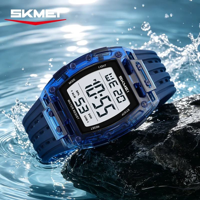 SKMEI 2816 Casual Chrono Watches Clock Reloj Hombre 3 Time Men Female Sports Watch Top Luxury Brand Military Digital Wristwatch