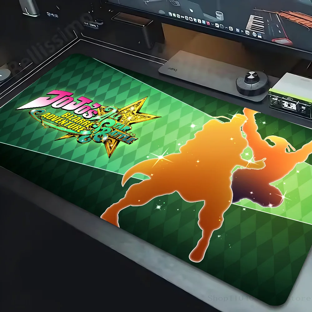 Jojos Bizarre Adventure Mousepad Mouse Mat Desk Mat With Pad Gaming Accessories Prime Gaming XXL Keyboard Pad Padding Mat