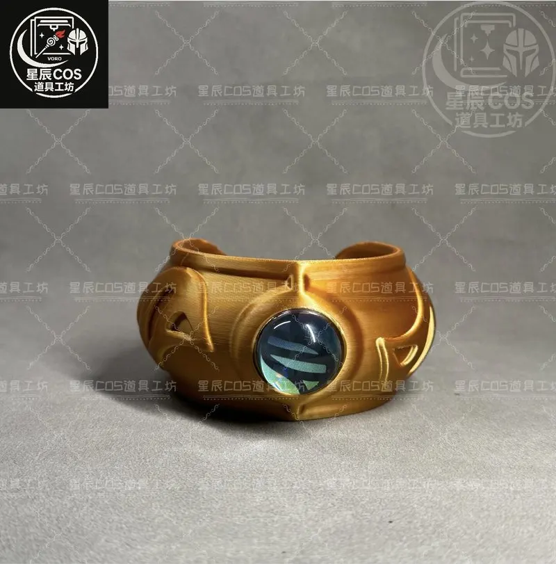 In Stock 3d Printed PokéMon Legends Z-A Mega Ring Bracelet Cosplay Prop Keychain Bag Charm Gold & Silver Versions Collection view 4