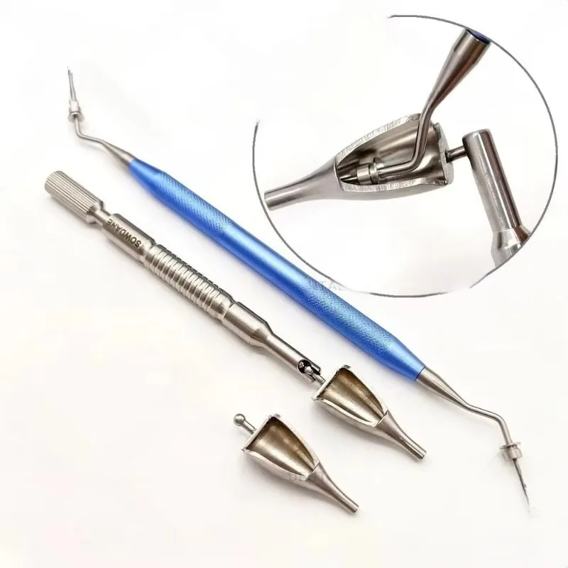 Lab Bone Powder Collector Tool Bone Graft Carrier and Packer Bone Graft Filling Compactor Tool Lab Tools