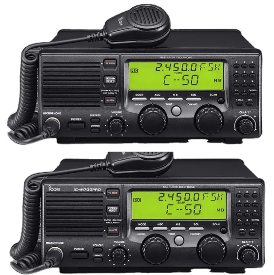 Marine Electronics DMR Radiotelephone Transceptor IC-M710 Class DSC 150W MF HF SSB Maritime Navigation Communication Ship