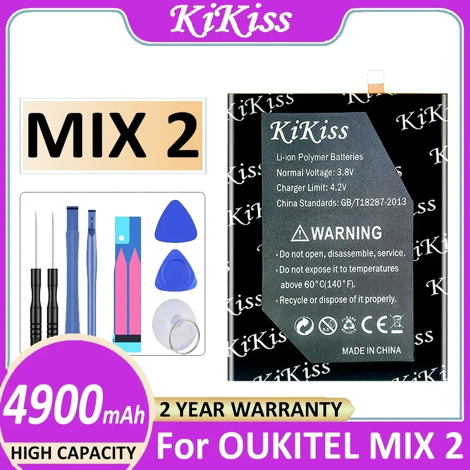 

Аккумулятор KiKiss MIX2 4900 мАч для OUKITEL MIX 2 Мобильный телефон Bateria