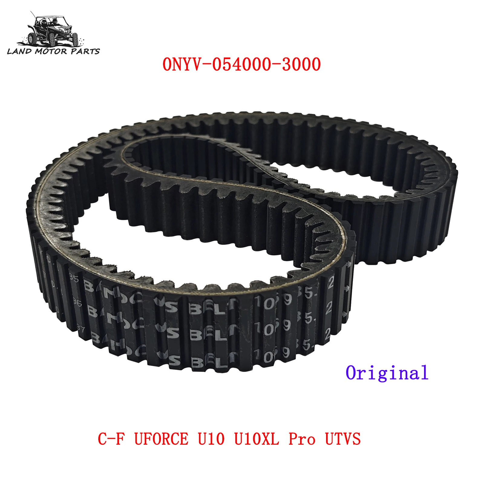 Land Motor Original drive belt 0NYV-054000-3000 For C-F U10 U10XL Pro UTVs  U10 PRO CF1000UZ-8 C-F U10XL PRO CF1000UZ-8L 2025