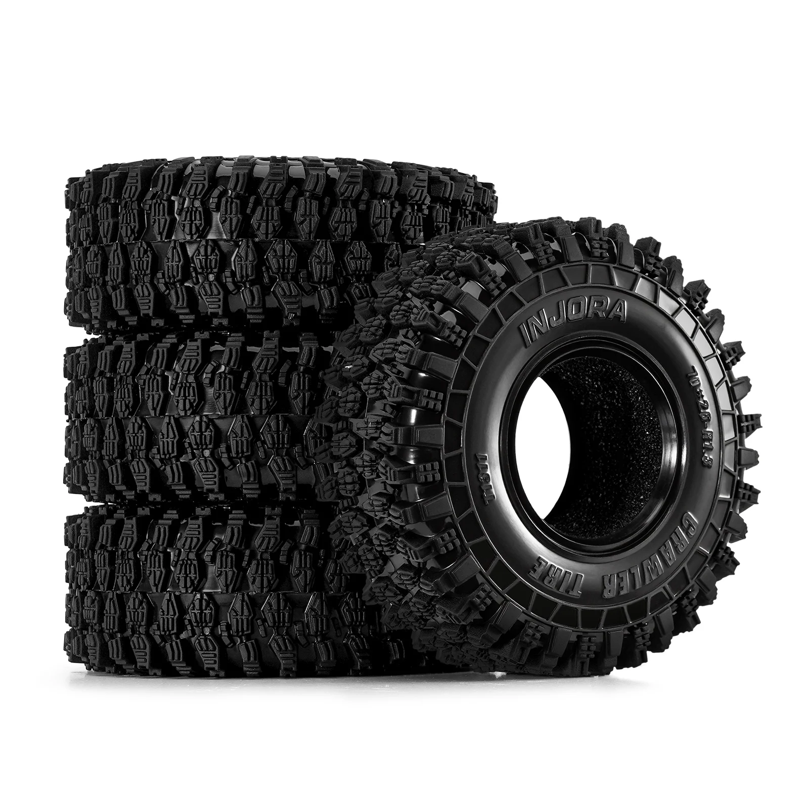 

Гусеничные шины S5 1,3 дюйма 70*26 мм для радиоуправляемых гусеничных машин 1/18 1/24 (T1311)