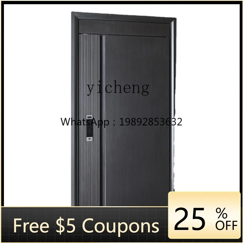 

ZZf High-End Entry Door Class a Anti-Theft Door Boutique Entrance Door Household