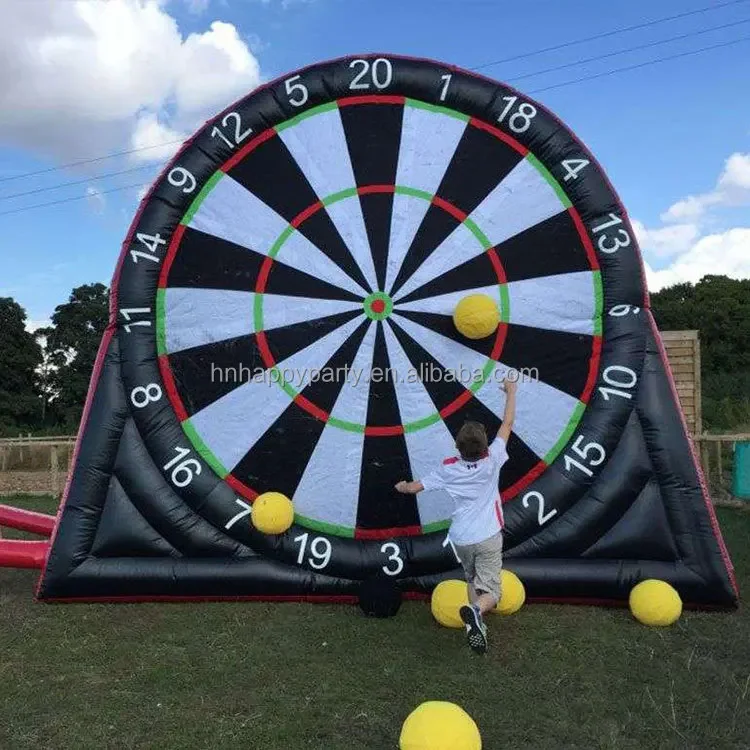 

3m Mini Giant Dart Board Inflatable Football Soccer Dartboard for Kids Adults