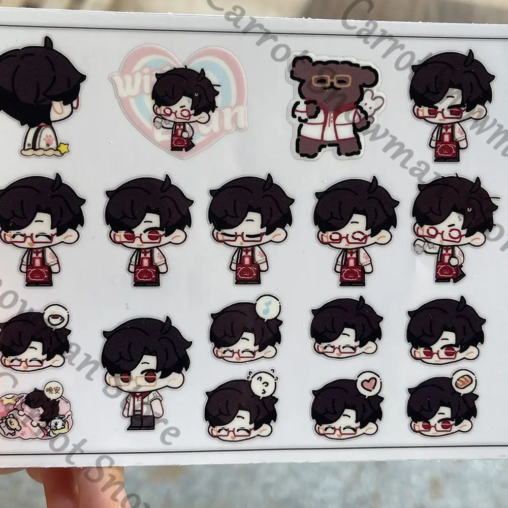 

Light and Night Evan Osborn Charlie Sariel Jesse Anime Transfer printing Decal Paster Sticker Tags Stationery Cospaly Cartoon
