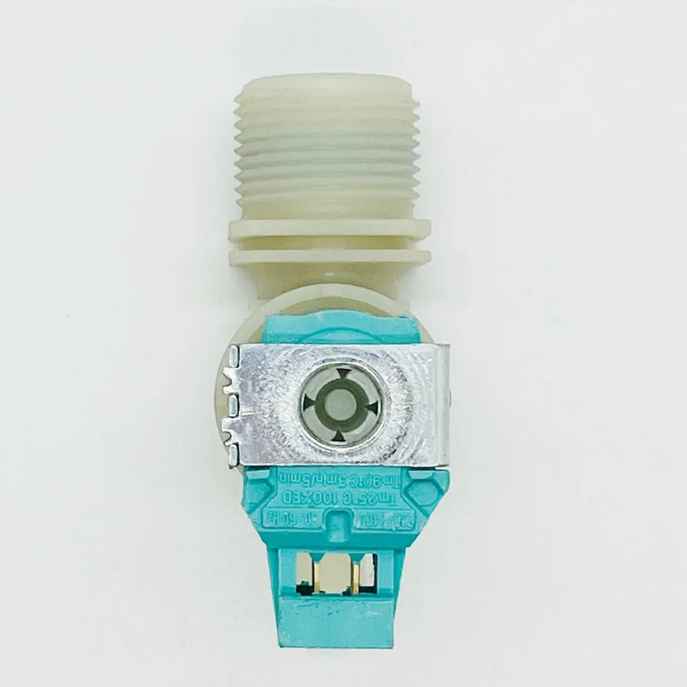 For Smooth Washing Cycles Water Inlet Valve Laundry Appliance Part Quick Installation Washing Machine Part White And Blue