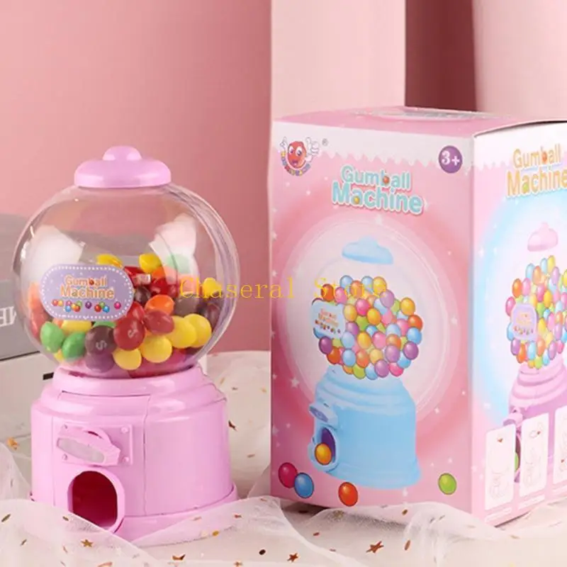E7CE Mini Bubble Gum Candy Dispentier Unique Money Saving Coin Rangement Boîtes