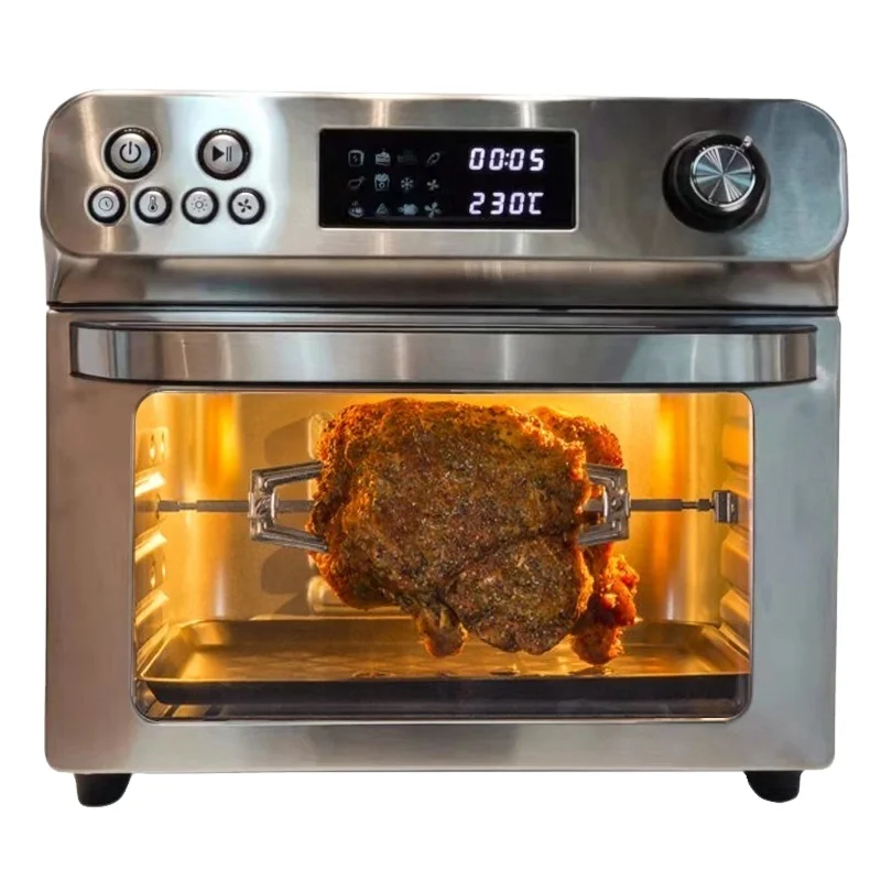 24L Liter 1700W Factory Price Healthy Digital Air Fryer the Power 360 Digital Manual Air Fryer Oven