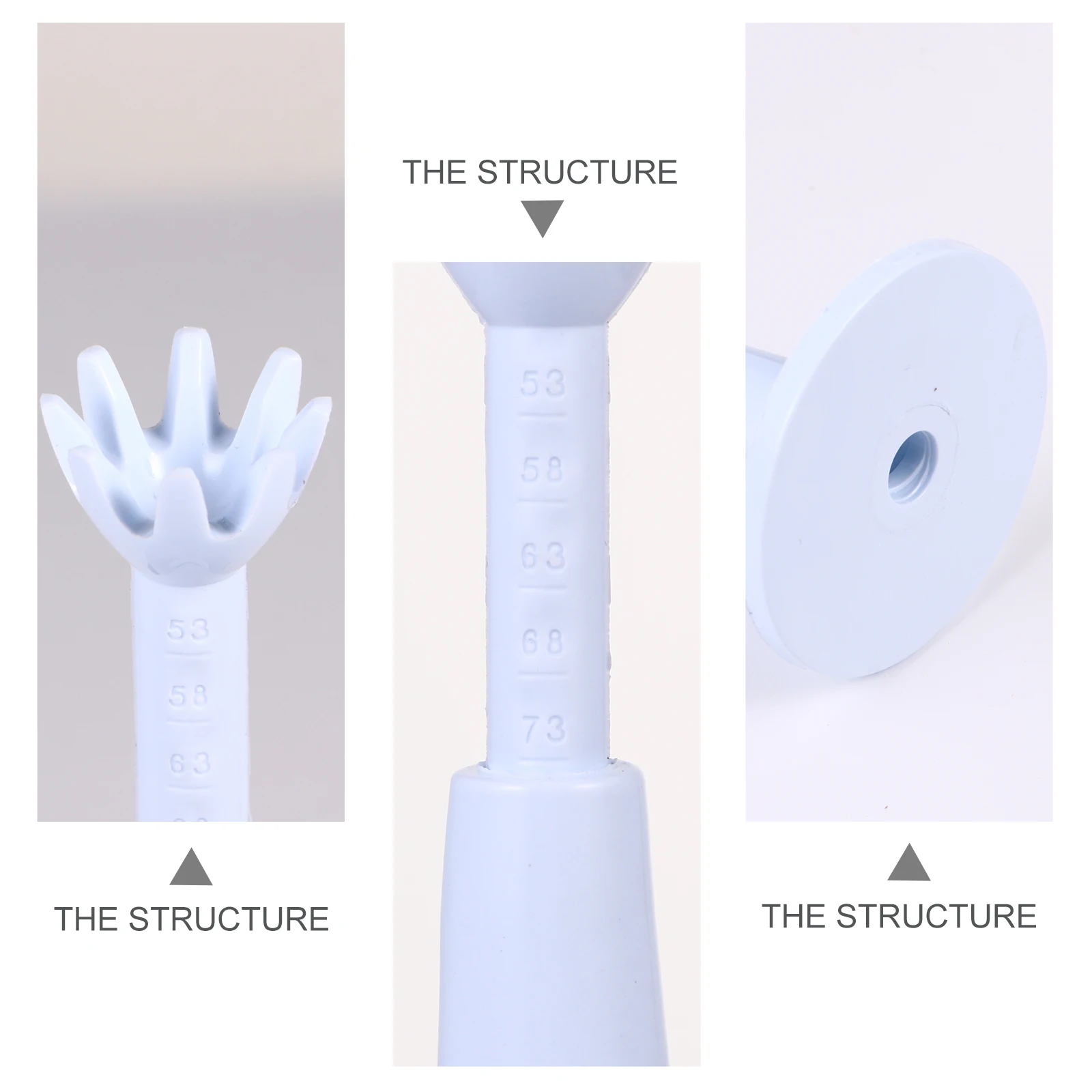 

2pcs Adjustable Tees Golf Ball Holder Durable Lightweight Easy Carry Convenient Use Simple Design Great Gift Golf Lovers