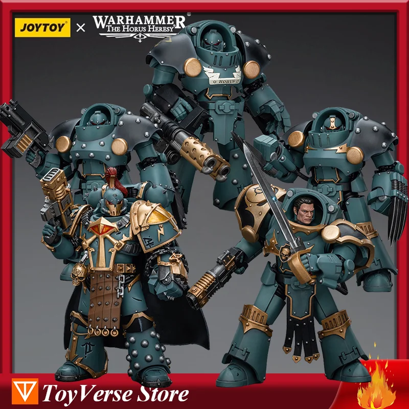 [IN STOCK] JOYTOY Warhammer 30k 1/18 Action Figures Sons Of Horus Tartaros Terminator Squad Collections Figures