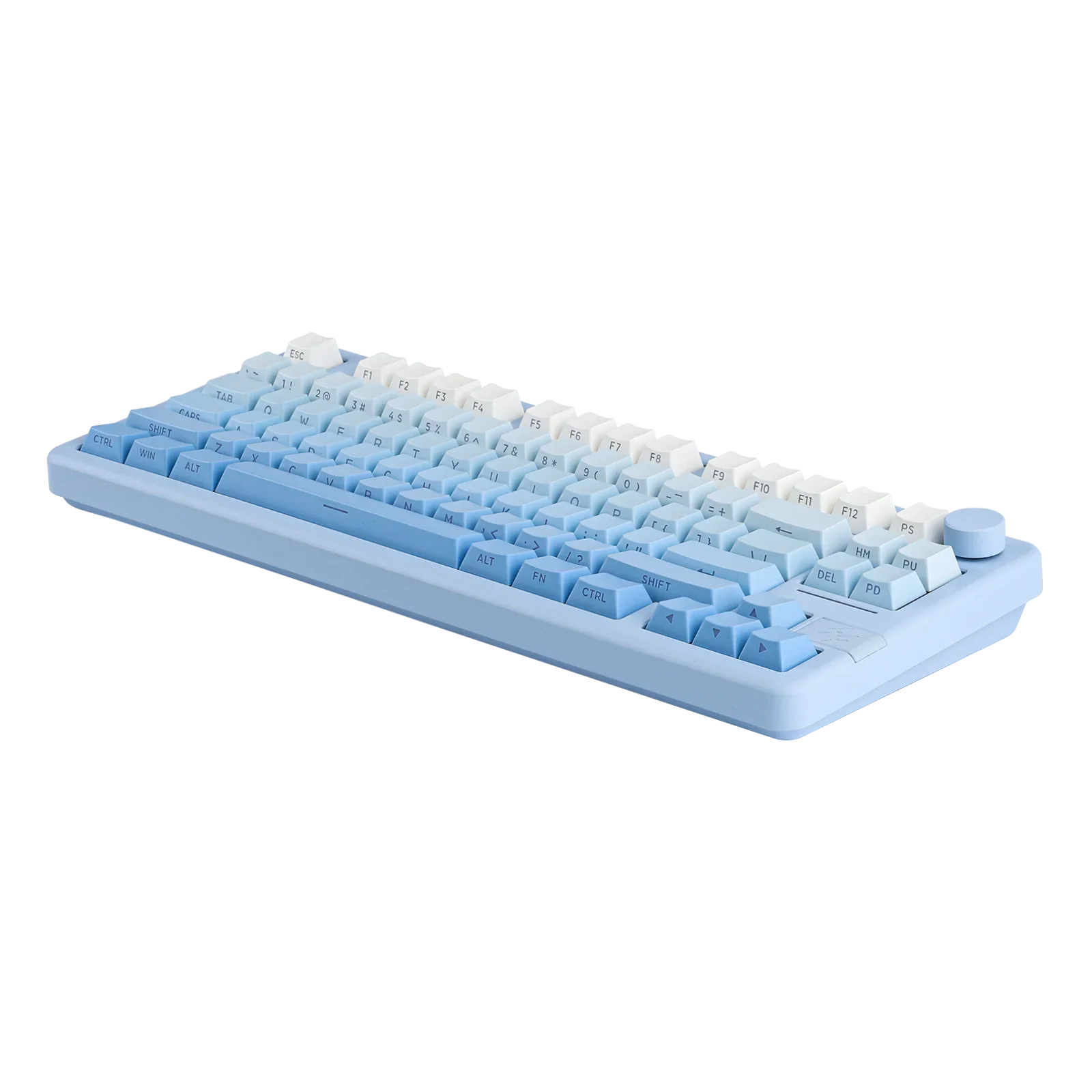 Epomaker Galaxy70 New 75% Layout with Home Clusters and Knob Durable Powder-Coated Aluminum Case aluminum wired keyboard