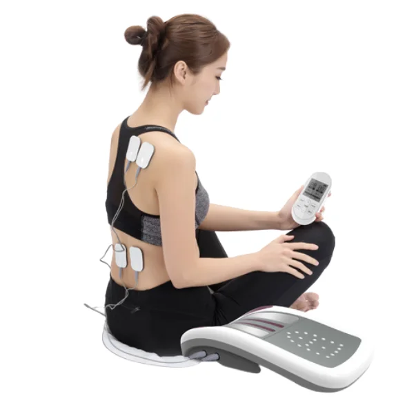 Acupuncture Point Electric Smart Lumbar Vertebra Massager TENS Massager Machine Pain Relief Magnetic Therapy Device