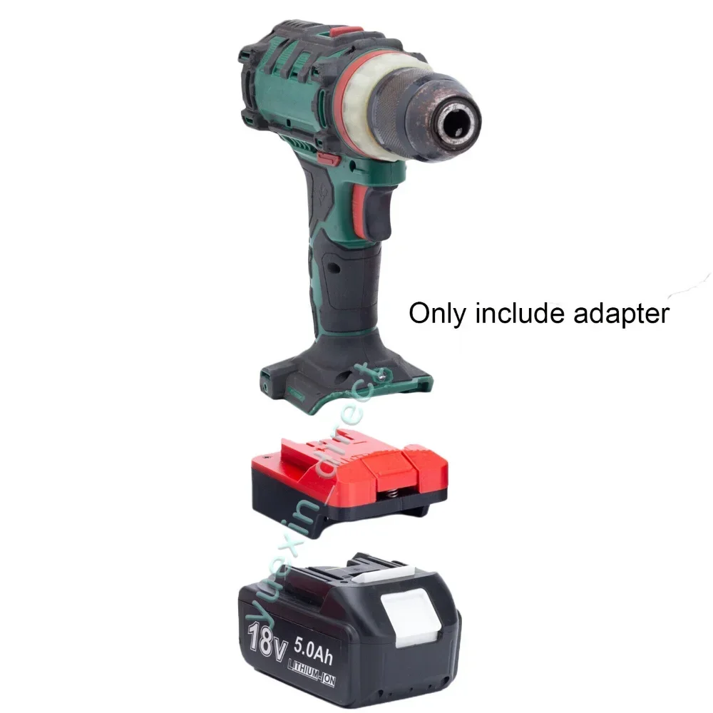 Adaptador de Bateria de Lítio para Lipo Parkside X20v Power Drill Tools Converter Makita 18v Ferramentas Não Incluídas e Bateria