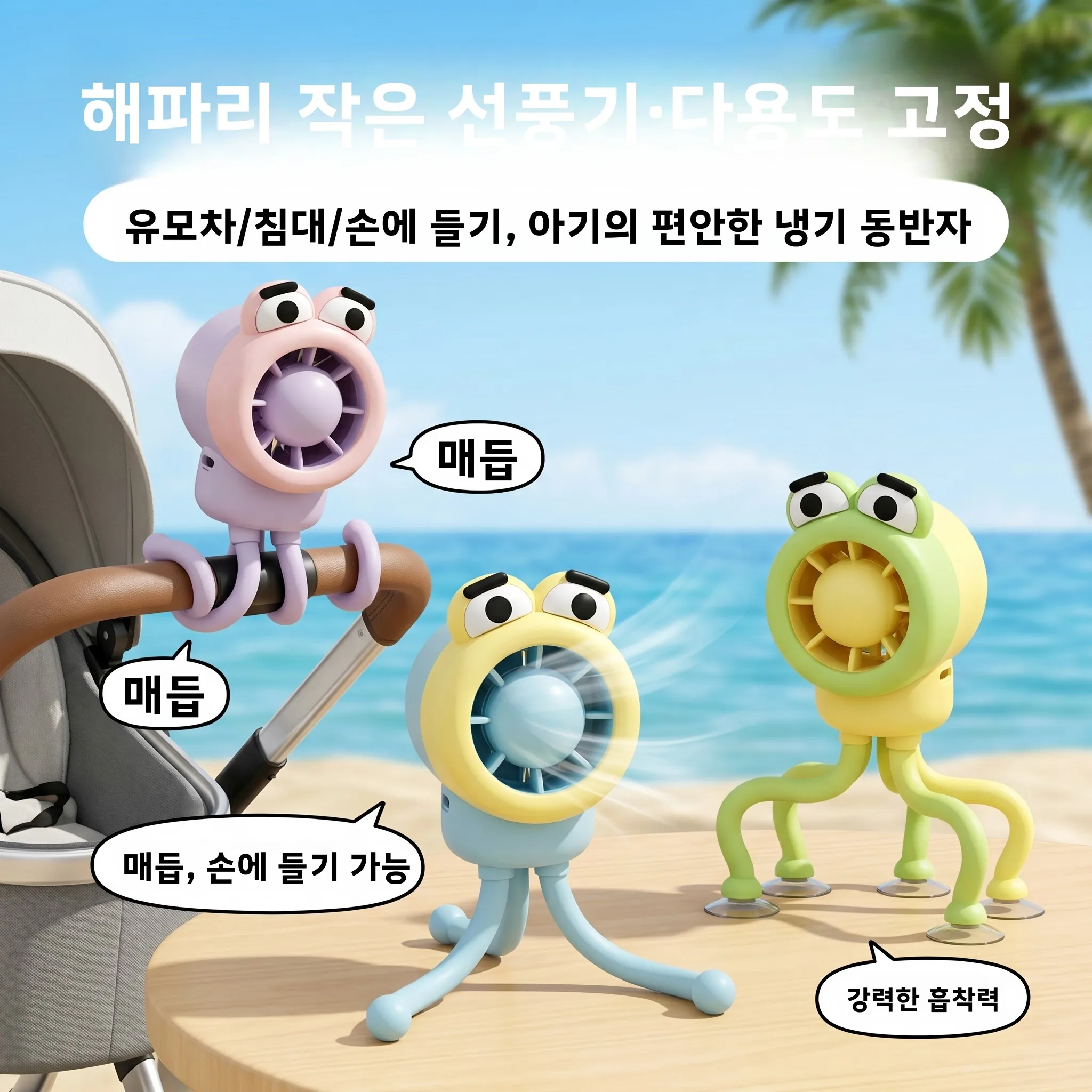 2026 New Upgrade Ultra-Quiet Handheld Portable Summer Fan For Students On Class Long Battery Life Stroller Fan Personal Fan