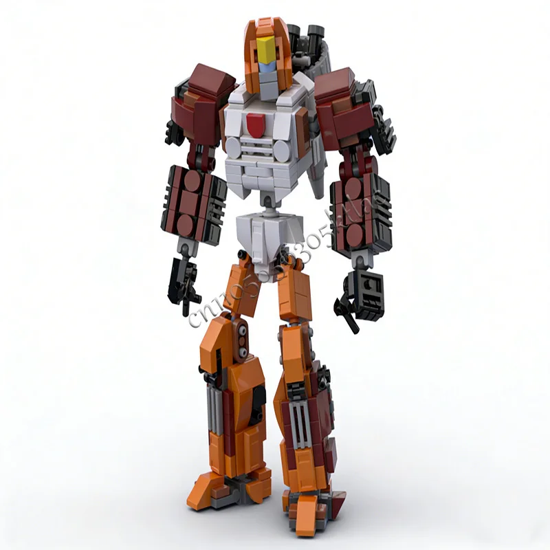 375 SZT. Popularna Seria Postaci z Gier Drill Vanguard MOC Personalizowane Modułowe Klocki Konstrukcyjne Popularna Prosta Zabawka do Samodzielnego Montażu Prezent