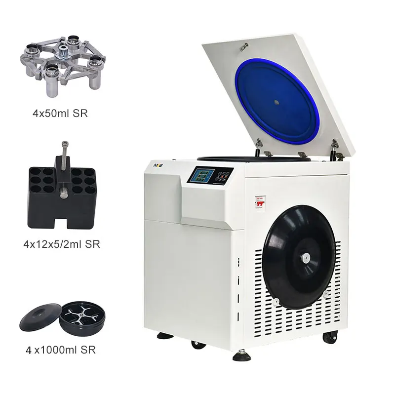 

Factory Offer Large Capacity 4*1000ml Refrigerated DL5M Laboratory Centrifuge Machine Floor Type