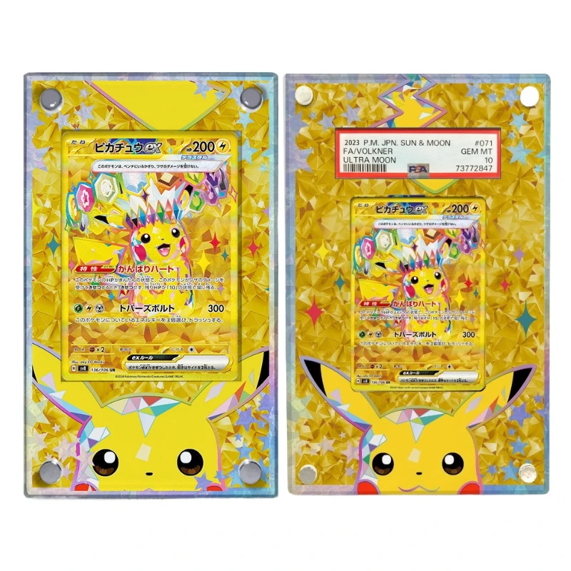 Authentic Anime Game Periphery Golden Taijing EX Japanese Version SV8 Card Brick SAR PTCG Rating Card Boy Toy Birthday Gift