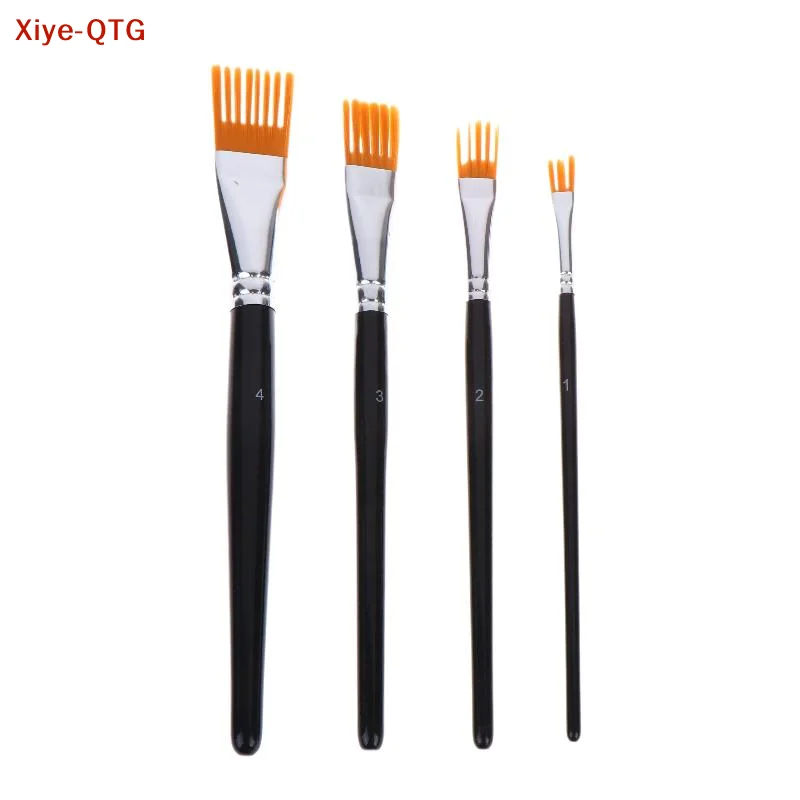 Hot！1/4Pcs Watercolor Brushes - Available In Multiple Sizes For Artists' Variety Of Painting Techniques Drawing Accessories