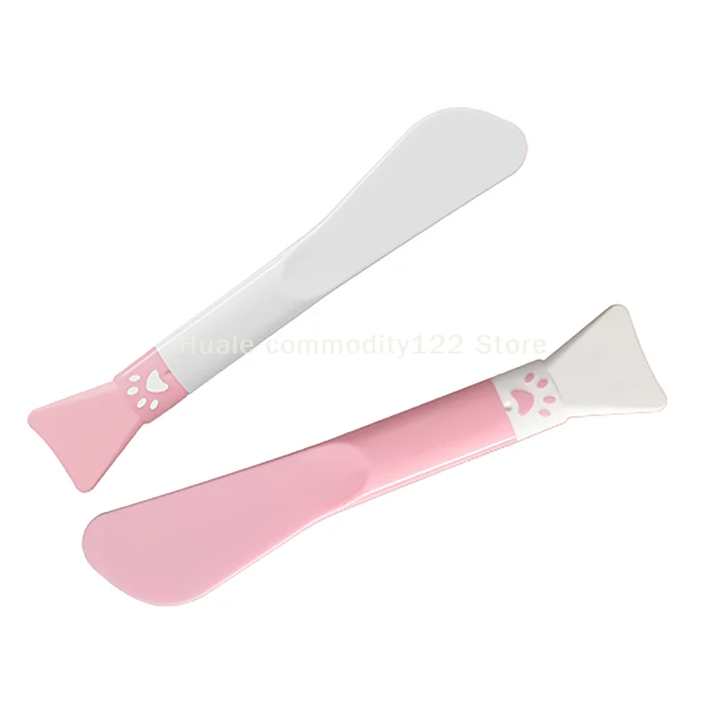 かわいい足シリコーンフェイシャルマスクブラシスクレーパーダブルヘッドフェイシャルマスク泥ブラシ美顔ツール洗顔ブラシ