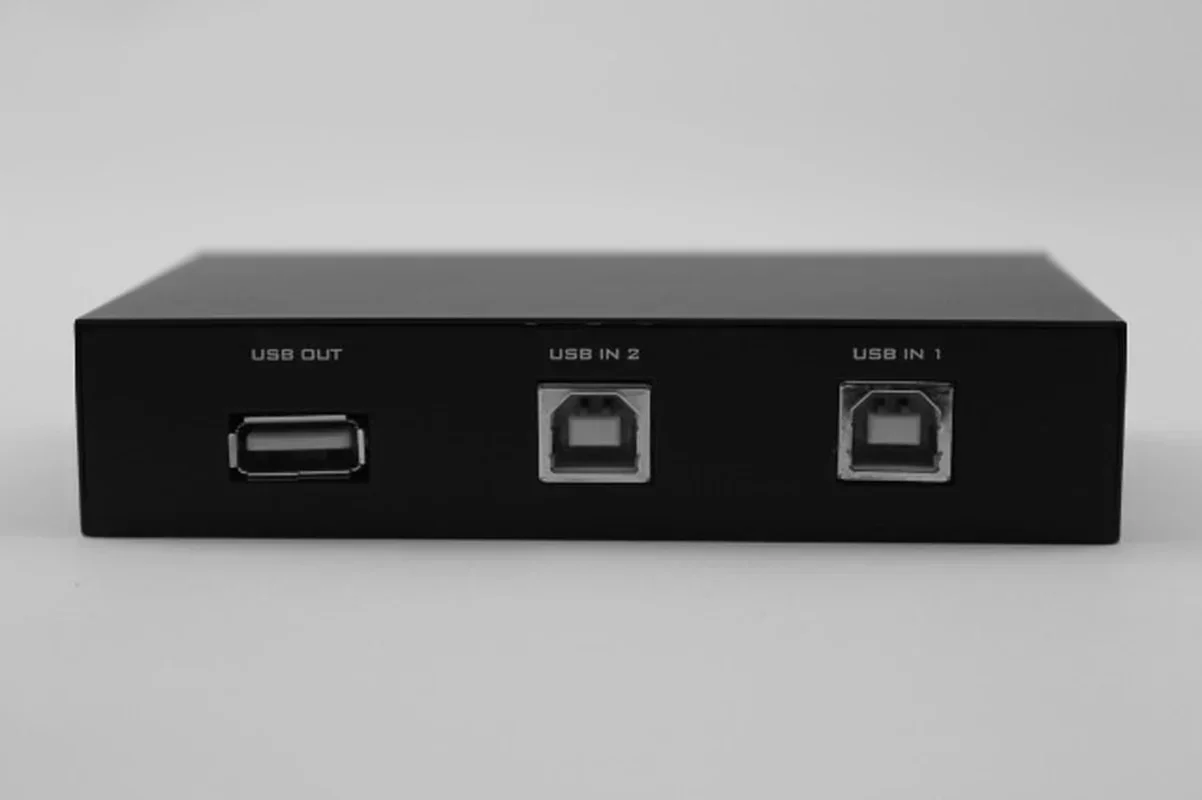 2 Computer To Share 1 Printer Scanner 2 Port Manual USB 2.0 Sharing Device Switch Box