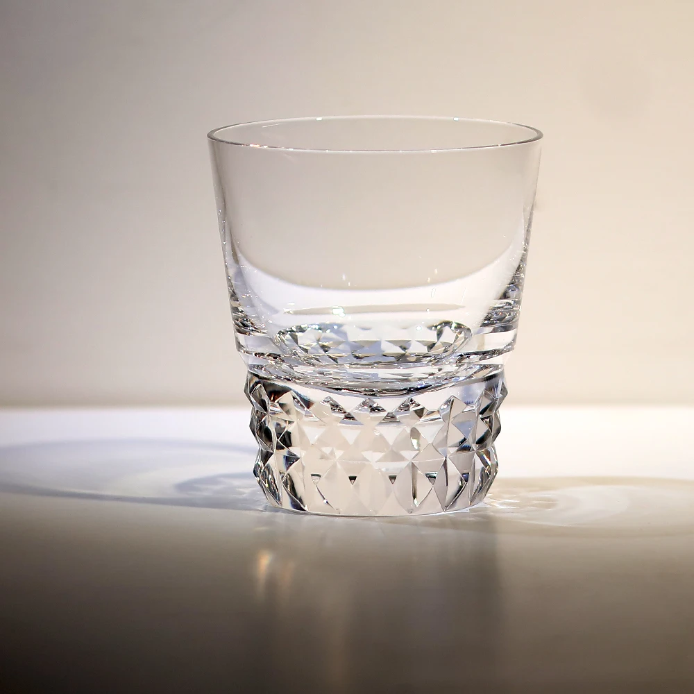 بهلوان كوكتيل ويسكي كريستال إدو كيريكو مصنوع يدويًا، نظارات قديمة الطراز مقطوعة يدويًا، 250 مل
