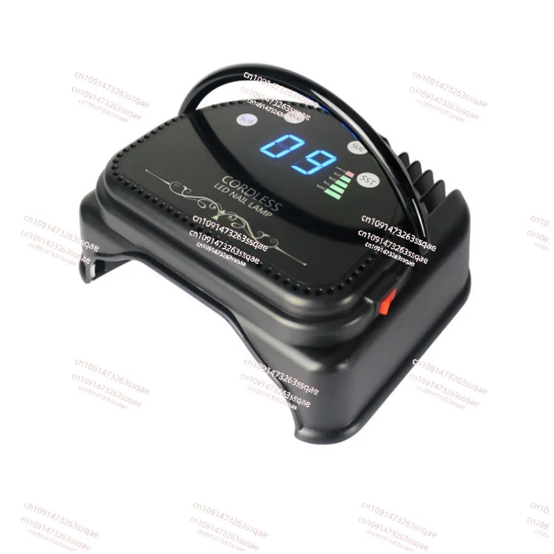 

Лампа для фототерапии, 64 Вт, перезаряжаемая машина для фототерапии, светодиодная автоматическая индукционная сушилка для ногтей, лампа для ногтей