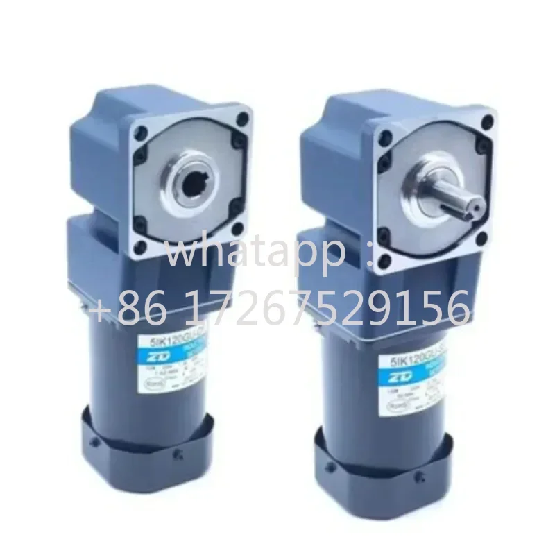 AC 220V Right Angle Gear Reducer Motor 90W 120W 5GU3RT/RC-180RT/RC Arc Cone Right Angle Induction Speed Regulating Motor