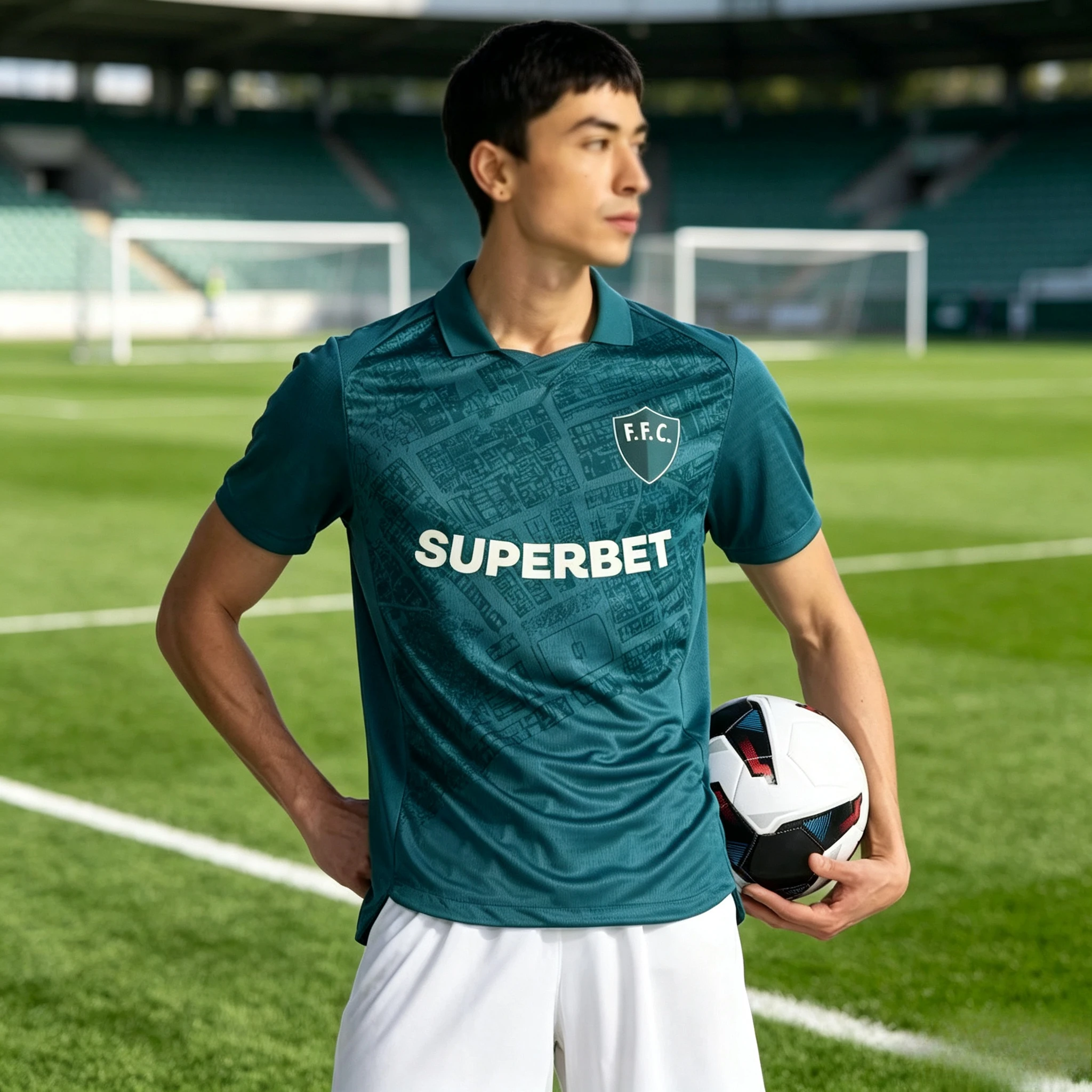 2026/27 Fluminense Unisex Polo Collar Football Jersey, Mesh Breathable 3D Print Shirt, Men Summer Sport Quick Drying Jersey