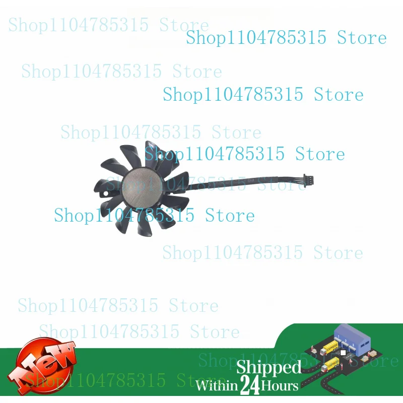 

45mm PLD05010B12H 0.20A 4-Pin cooling fan For MSI X570 Main board cooling fan