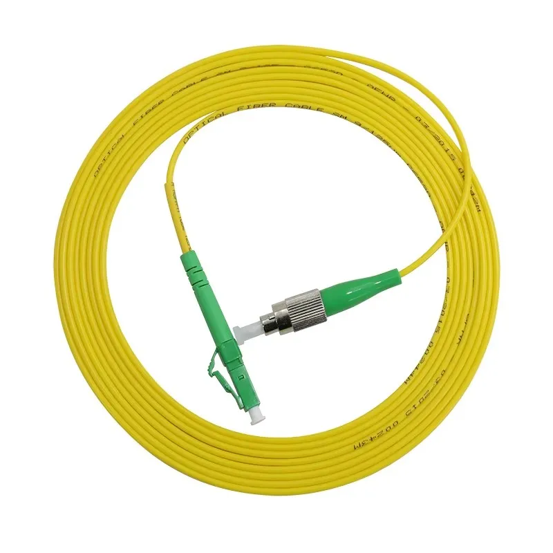 

10PCS LC/APC-FC/APC Fiber Optic Patch Cord Cable Single Mode Simplex 2.0mm 1/3/5/10/20/30M Jumper FTTH fiber optic jumper cable