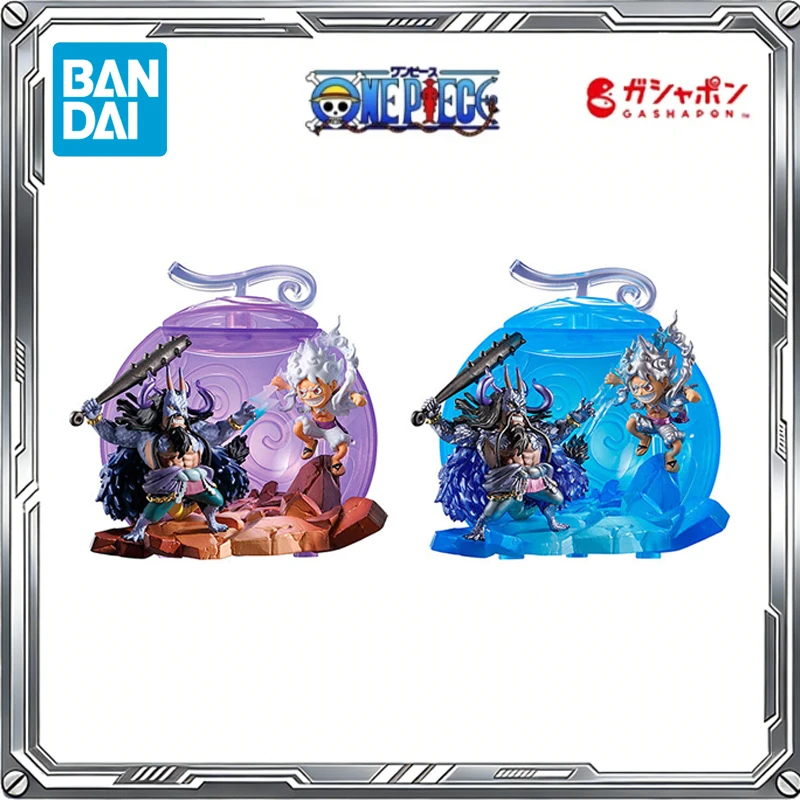 

BANDAI Genuine Gashapon One Piece Devil Fruit Anime Nika Luffy Kaidou Grand Capsule Vol.01 Action Figure Toys Gift Model