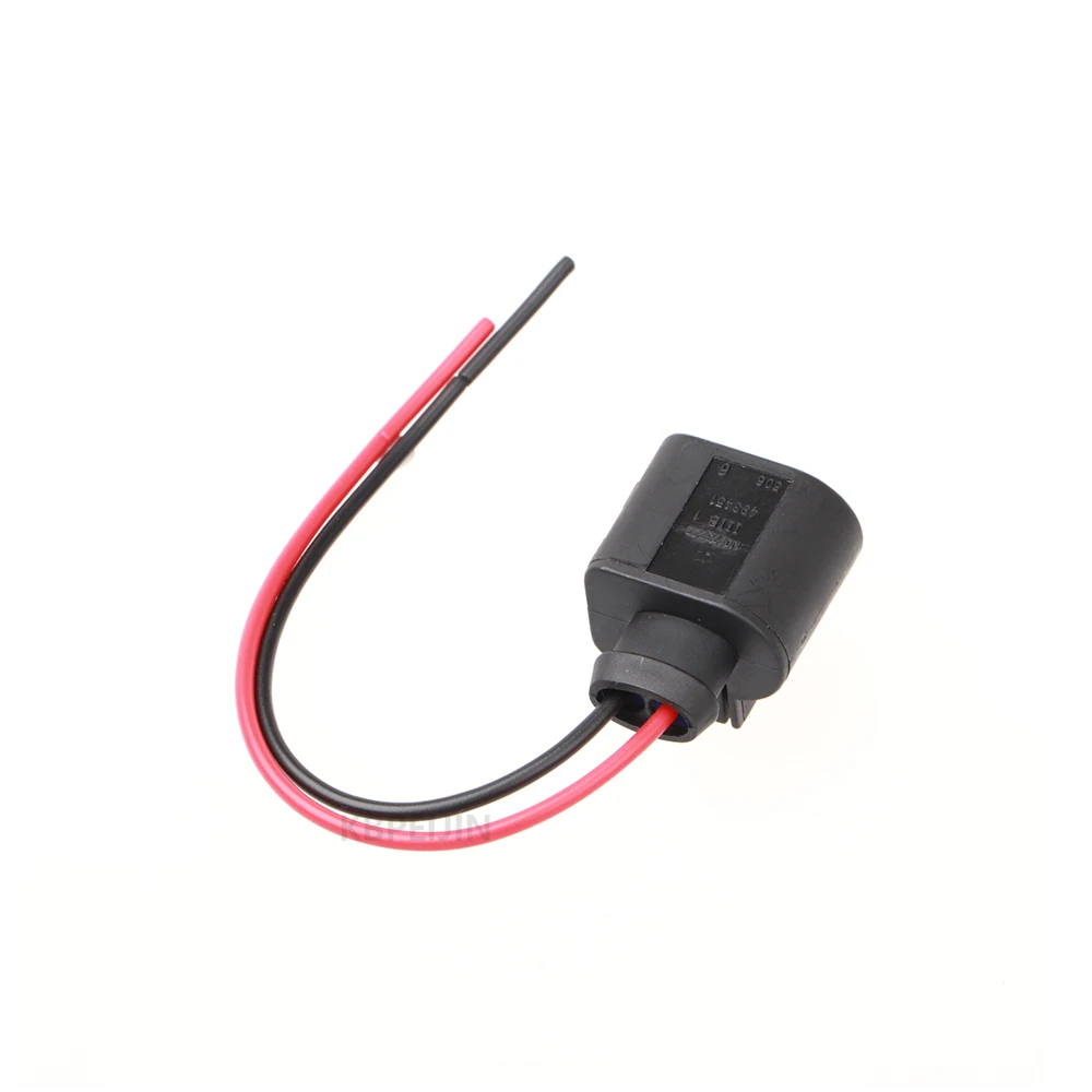 2x Car Light Socket Adapter Connector For VW Jetta Golf Passat Audi Wiring Harness Accessories